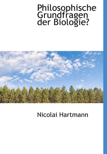 Philosophische Grundfragen Der Biologie? Books
