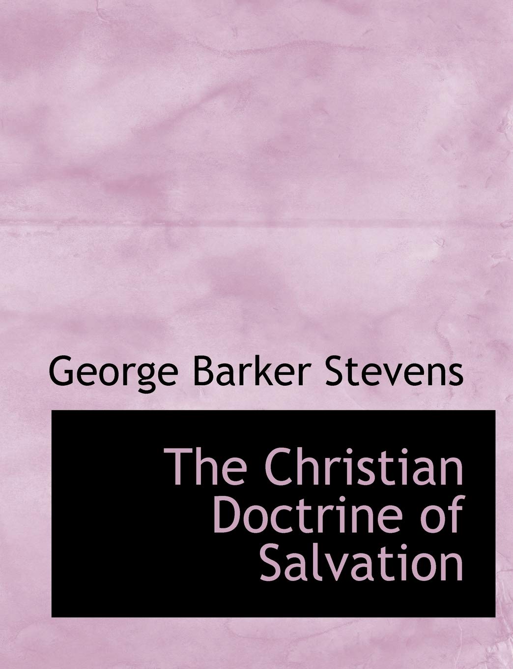 The Christian Doctrine of Salvation Politics & History