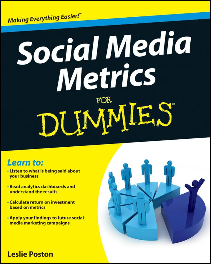 Social Media Metrics For Dummies (For Dummies Series) Business, Finance & Career