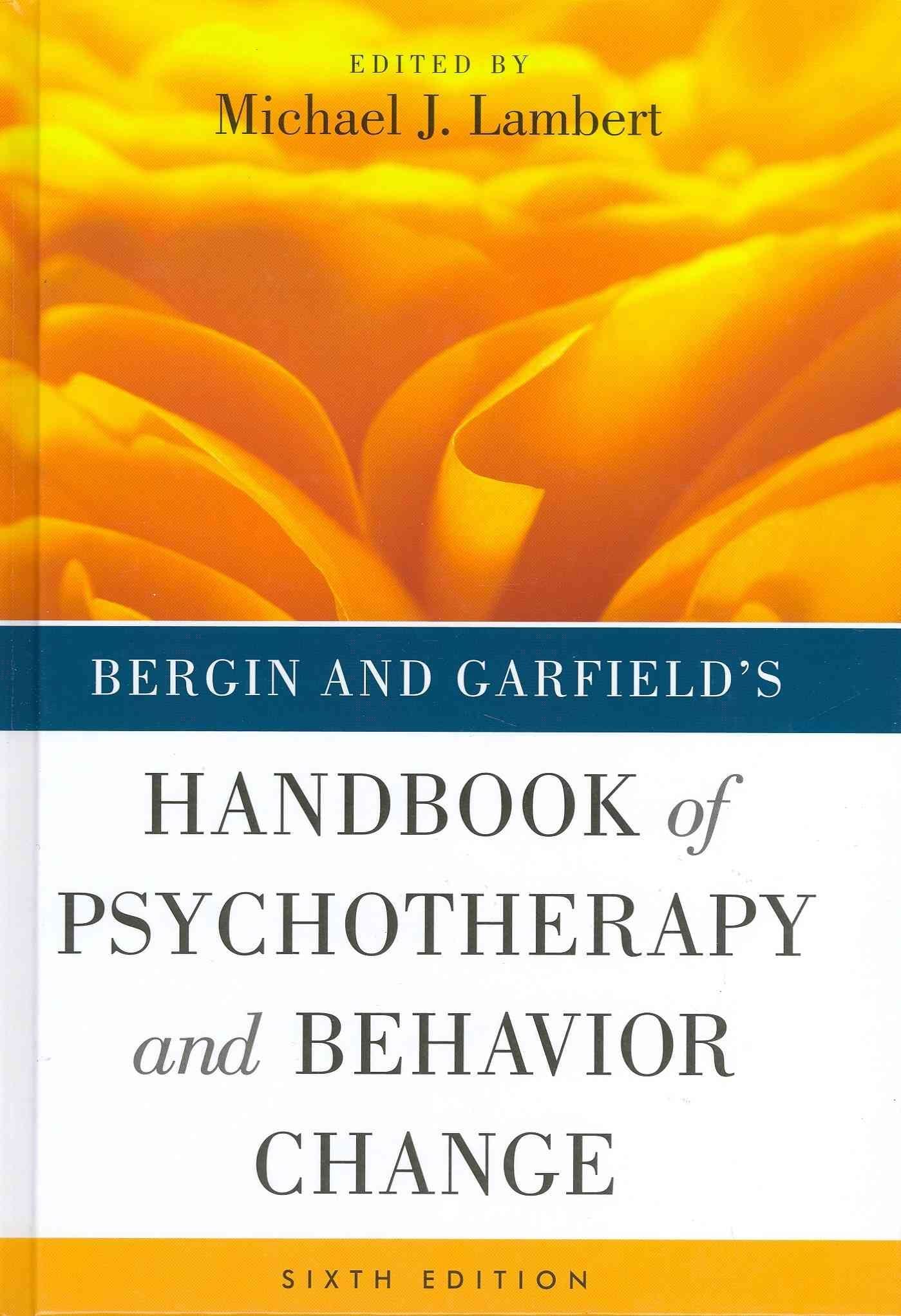 Bergin and Garfield's Handbook of Psychotherapy and Behavior Change Medicine