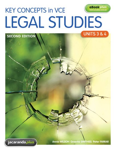 Key Concepts in VCE Legal Studies Units 3 & 4 2E & eBookPLUS (Key Concepts in VCE Legal Studies) Books