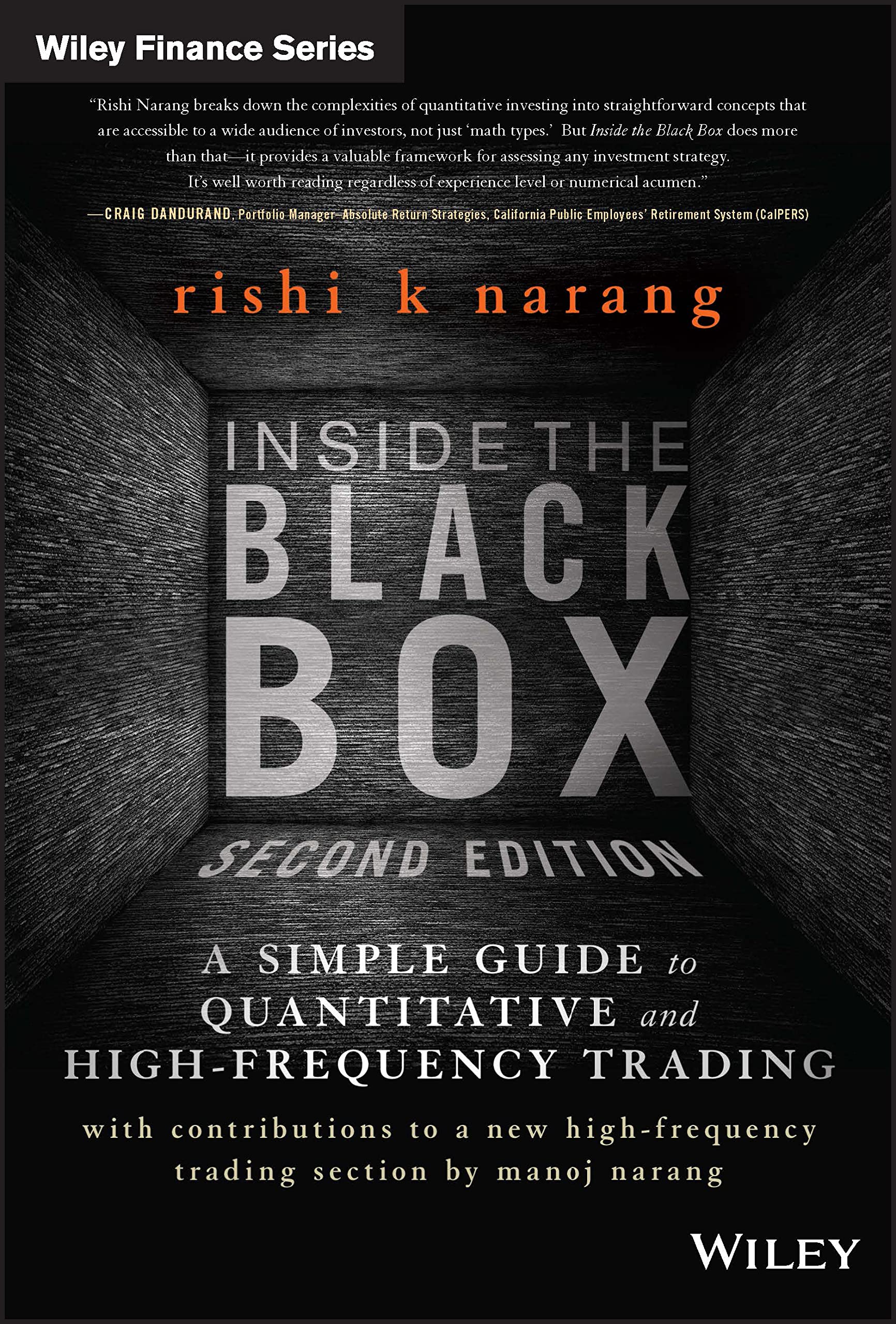 Inside the Black Box: A Simple Guide to Quantitative and High Frequency Trading (Wiley Finance) Law