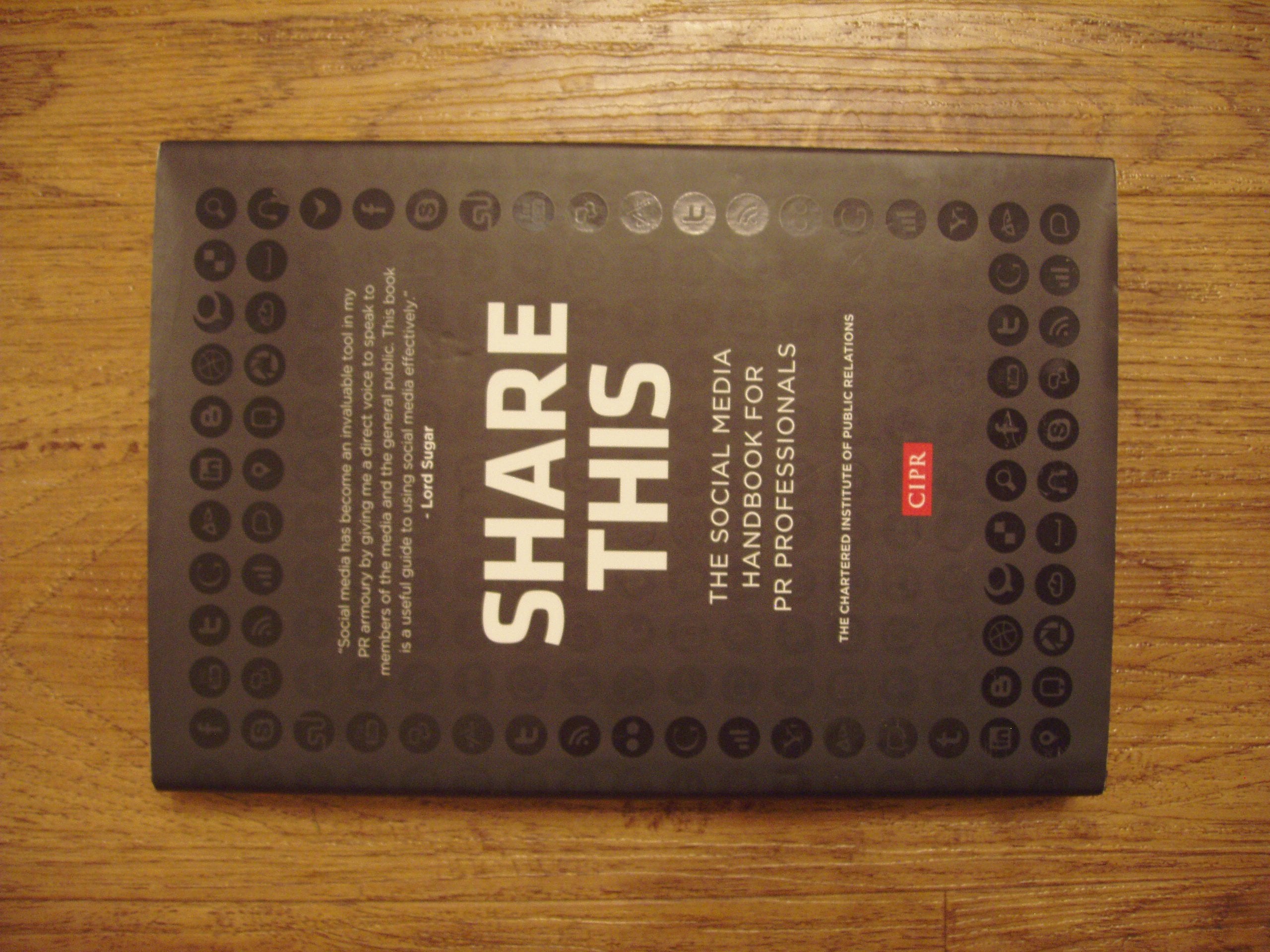 Share This: The Social Media Handbook for PR Professionals Law