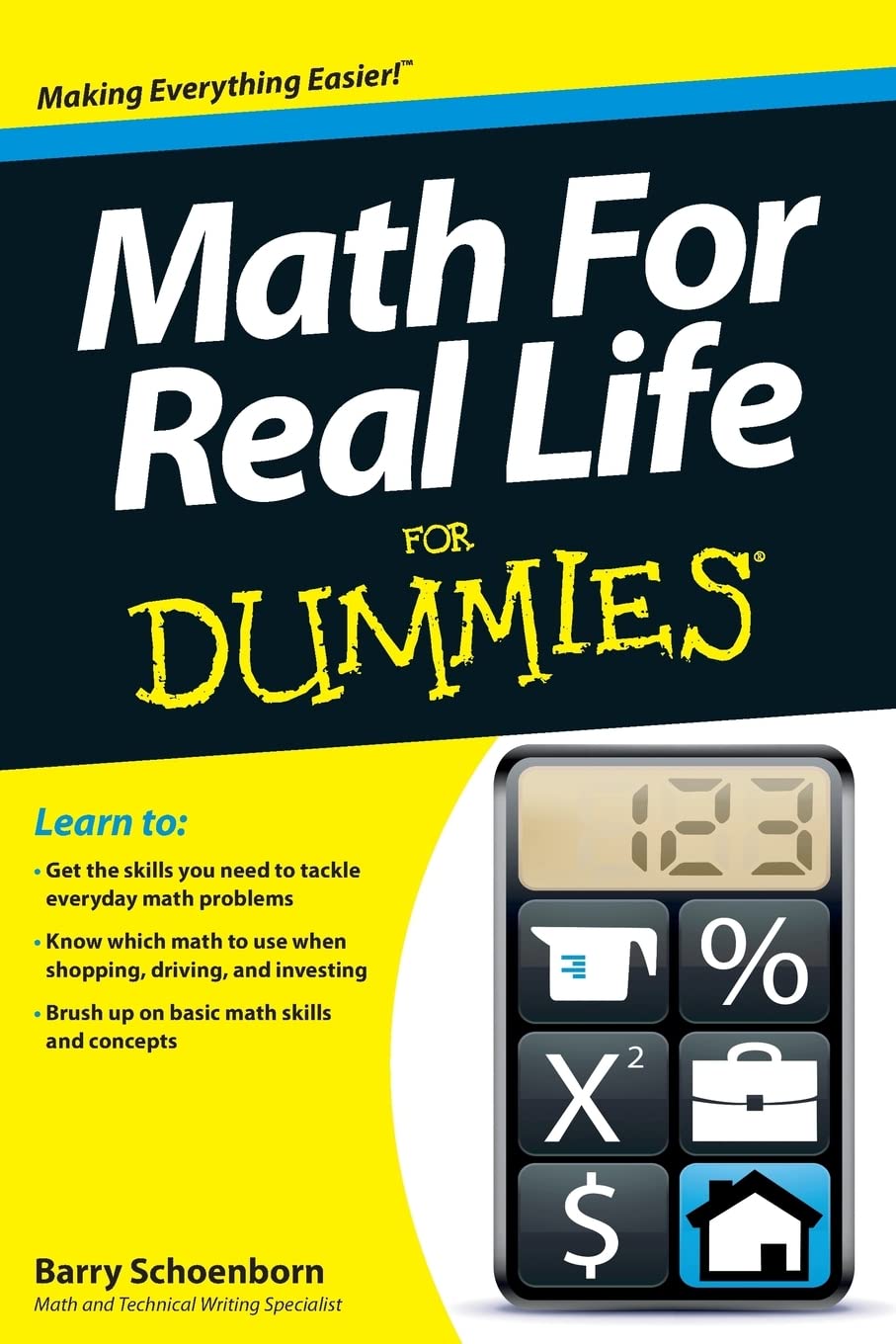 Math for Real Life for Dummies Business, Finance & Career Books