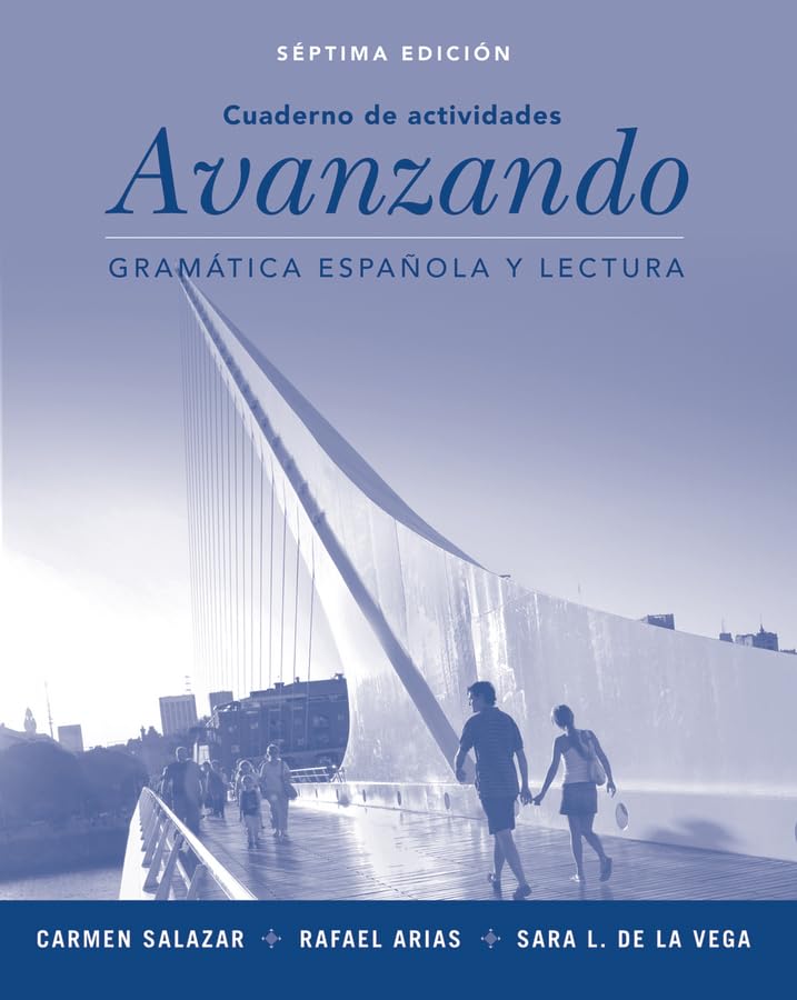 Workbook to Accompany Avanzando: Gramatica Espanol A Y Lectura Foreign Languages ​​& Dictionaries