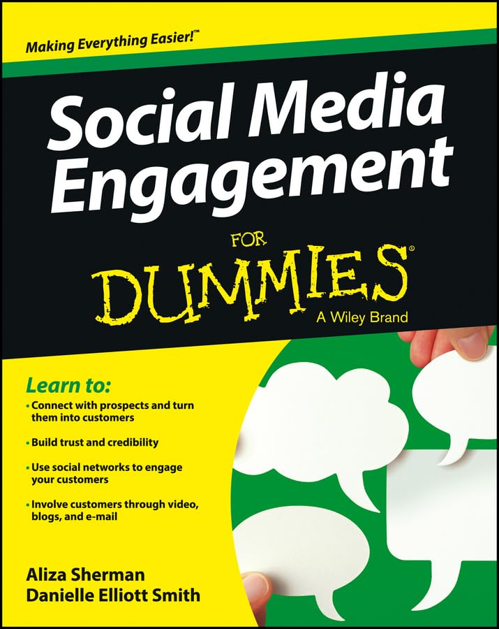 Social Media Engagement for Dummies book