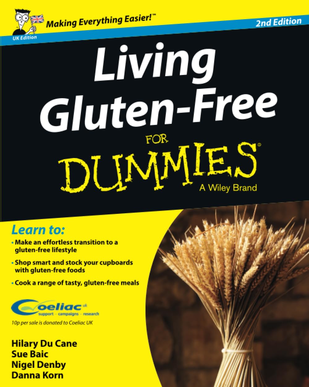 Living Gluten-Free For Dummies, UK Edition Health, Nutrition & Fitness