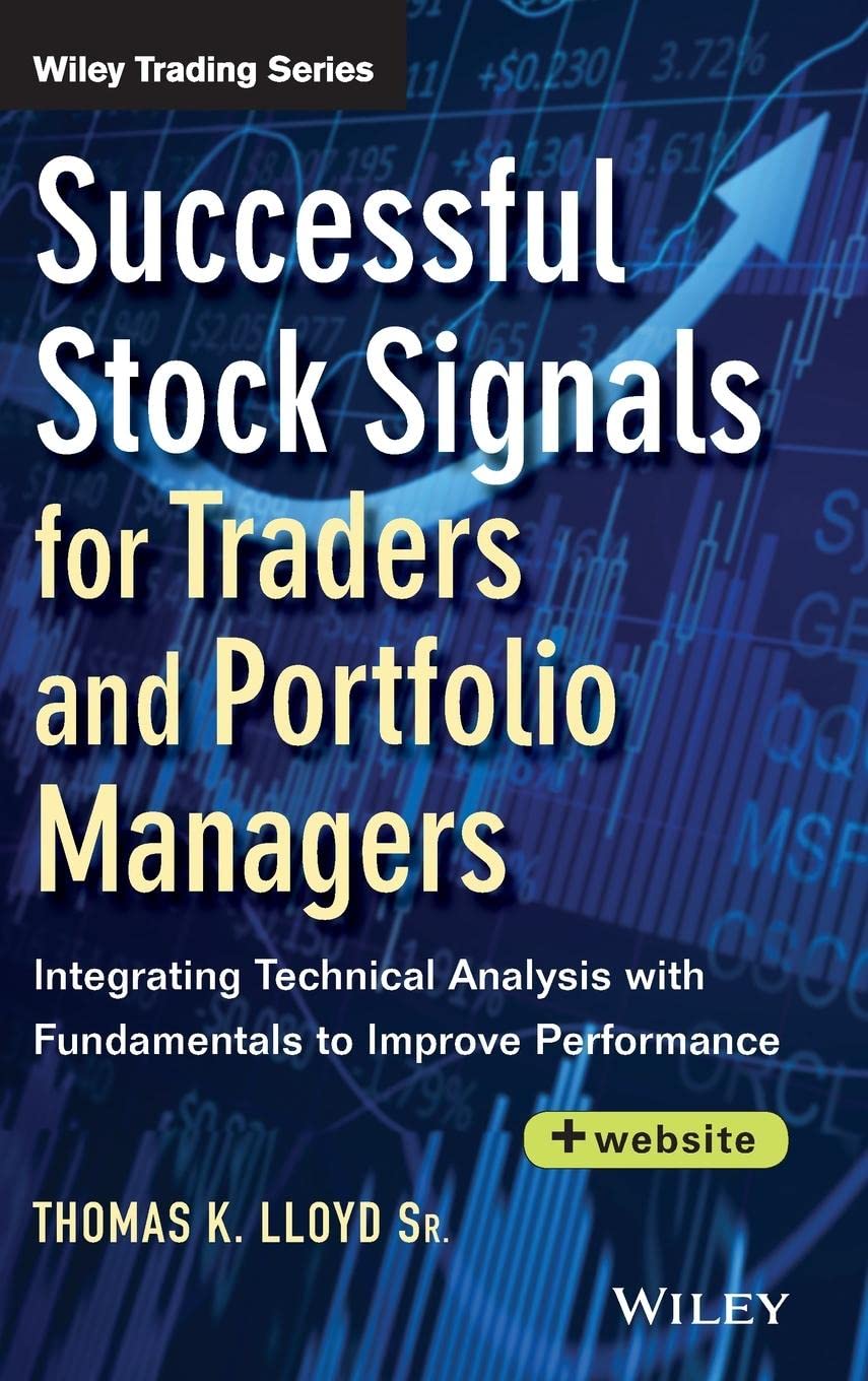 Successful Stock Signals for Traders and Portfolio Managers, + Website Law