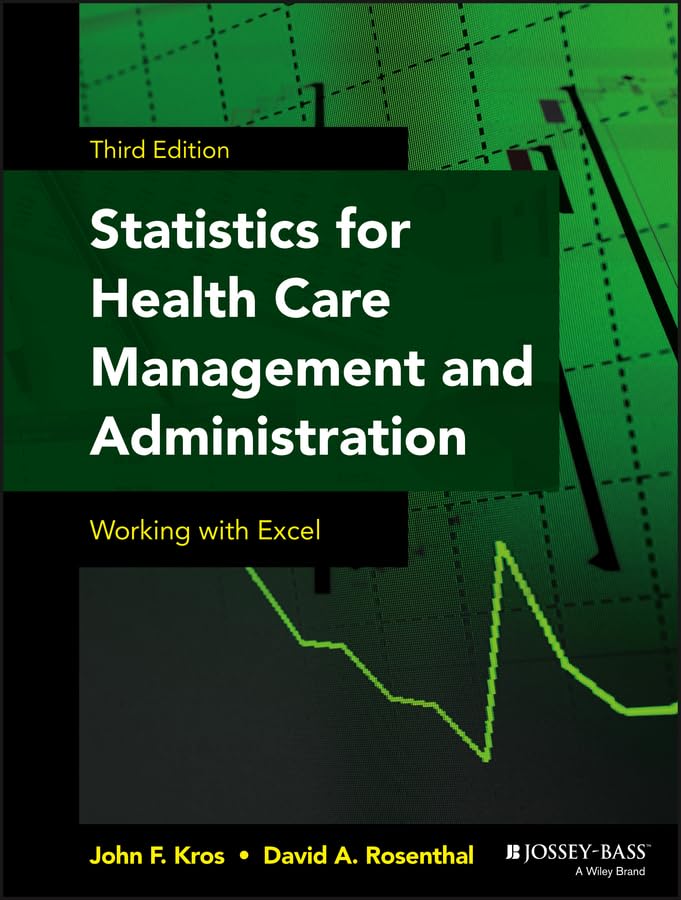 Statistics for Health Care Management and Administration Medicine
