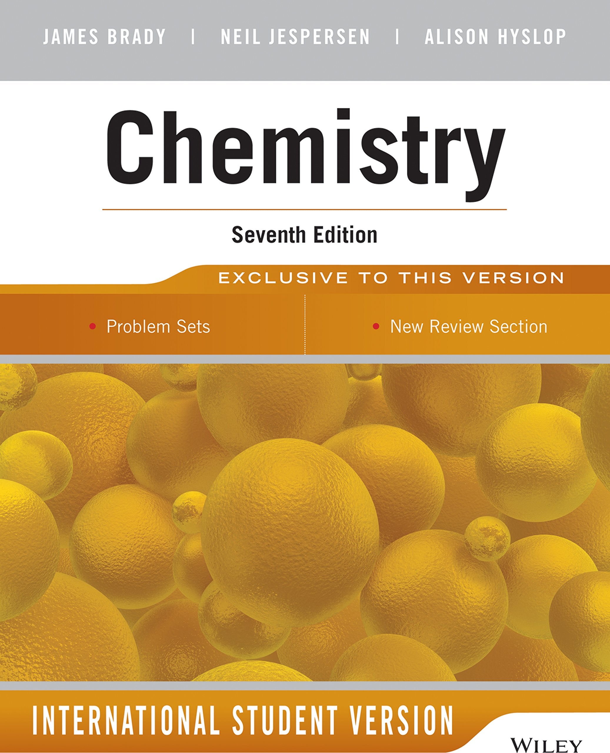 Chemistry: The Molecular Nature of Matter, International Student Version book