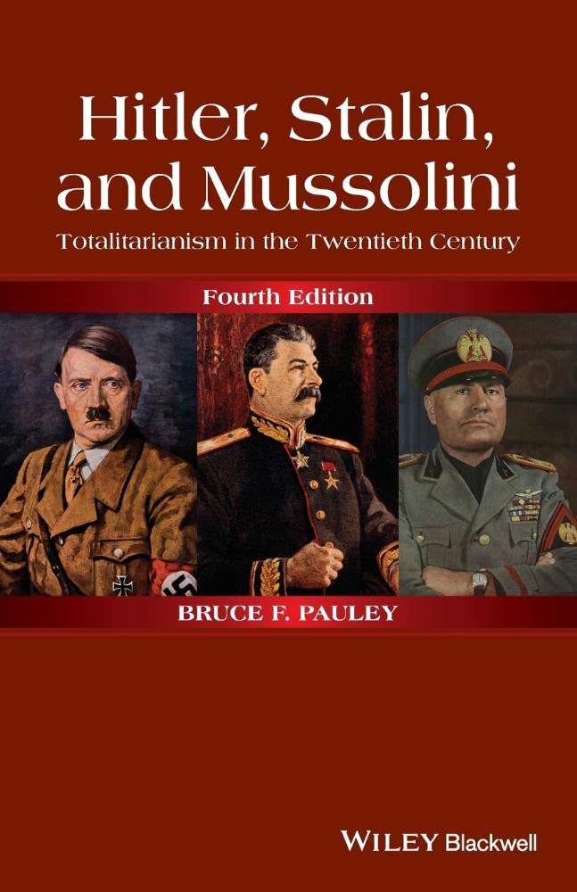 Hitler, Stalin, and Mussolini Books