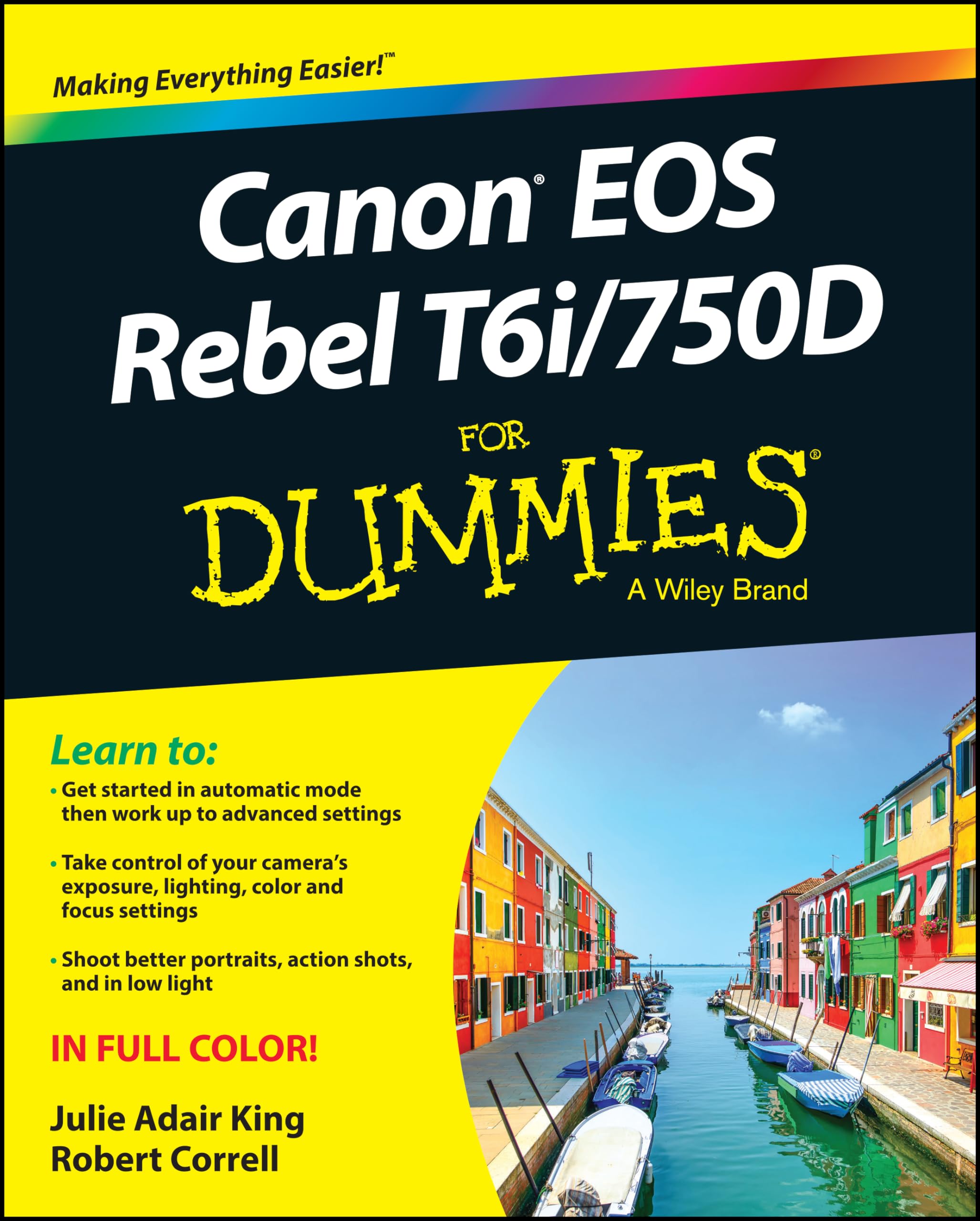 Canon Eos Rebel T6i / 750D for Dummies book
