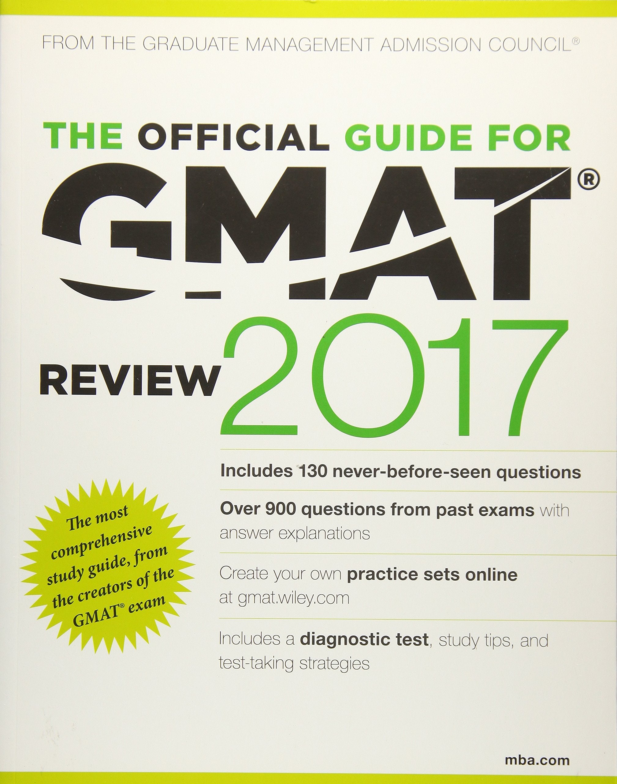 The Official Guide for GMAT Review 2017 + Website: With Online Question Bank and Exclusive Video book