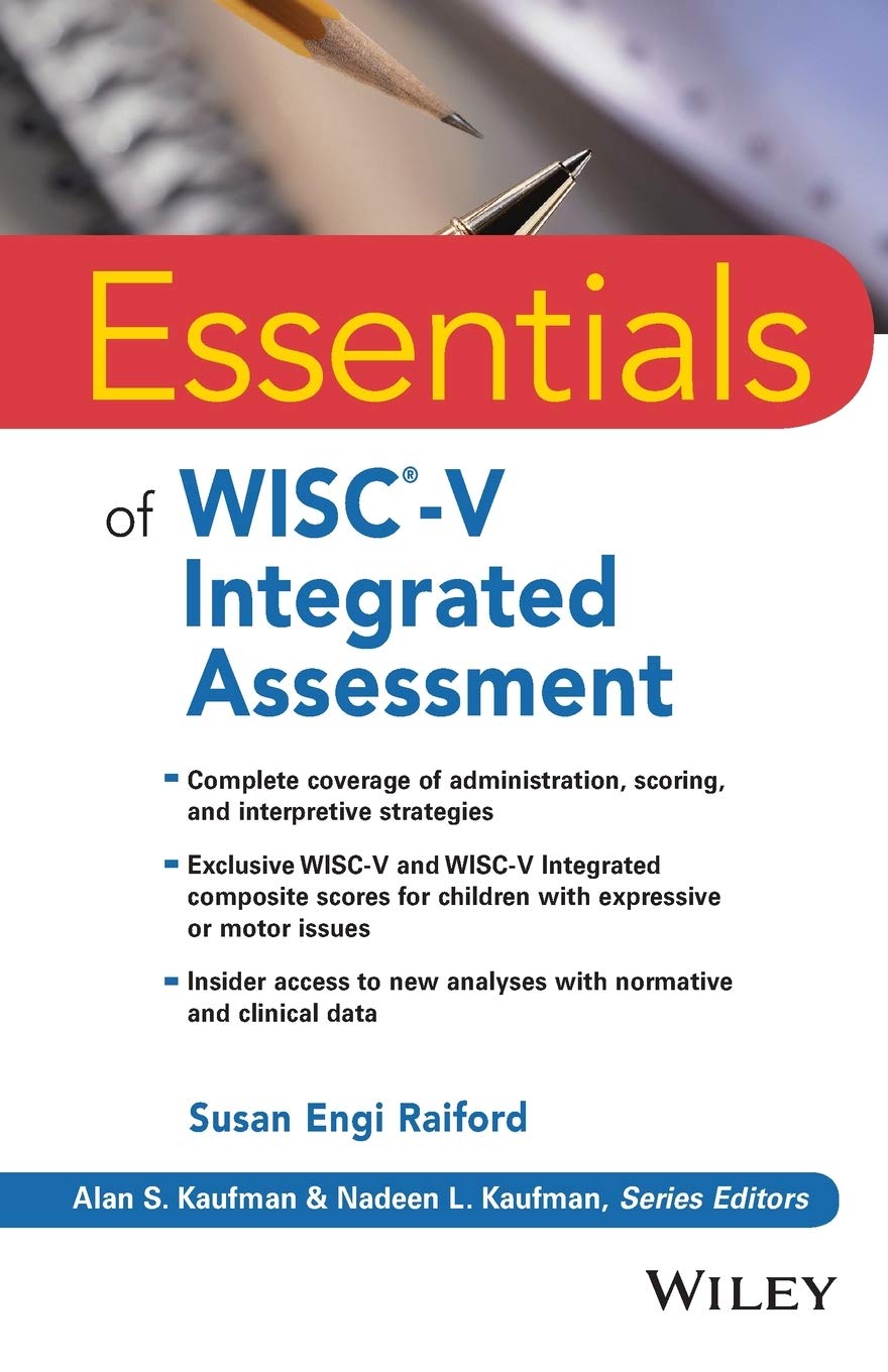 Essentials of WISC-V Integrated Assessment book