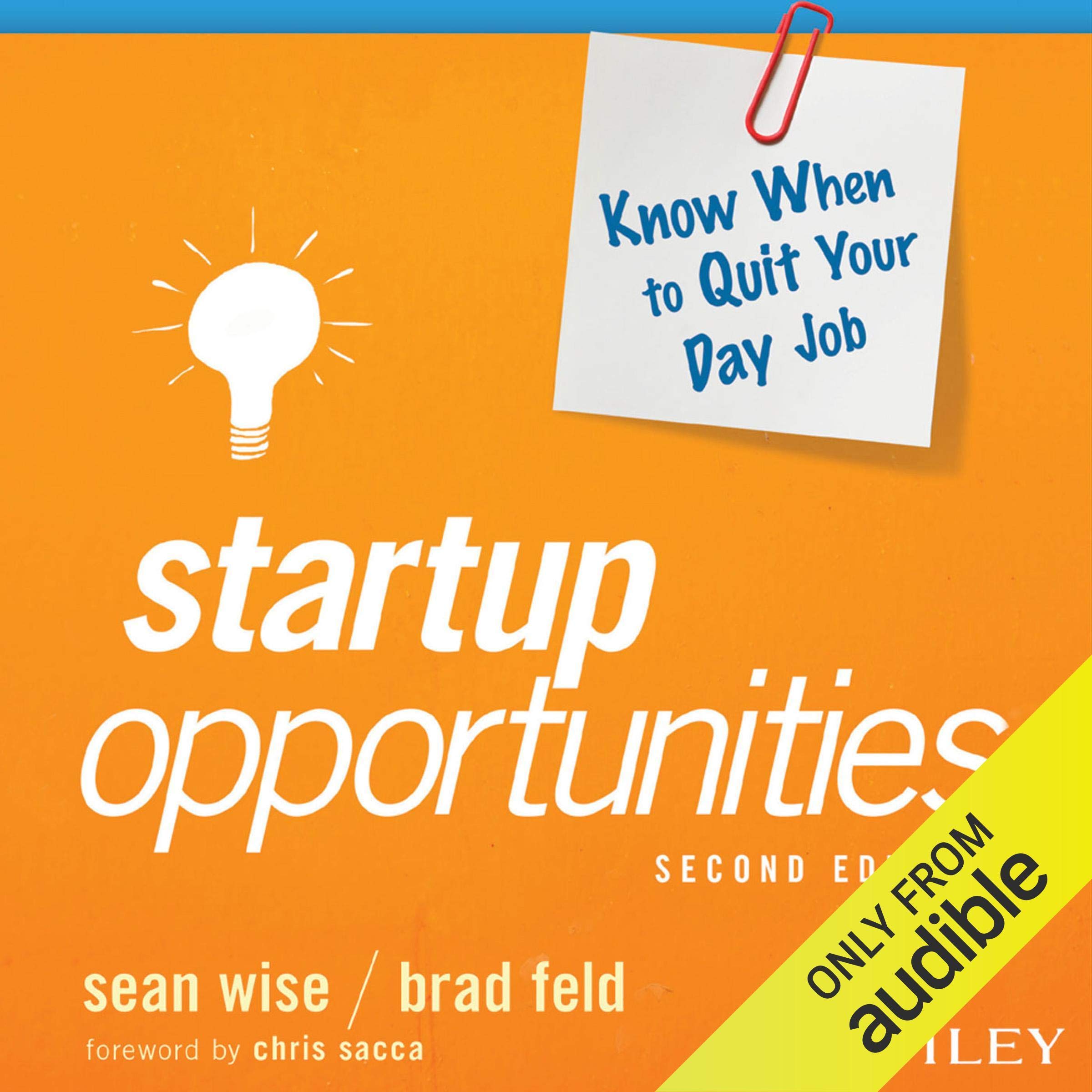 Startup Opportunities: Know When to Quit Your Day Job Law