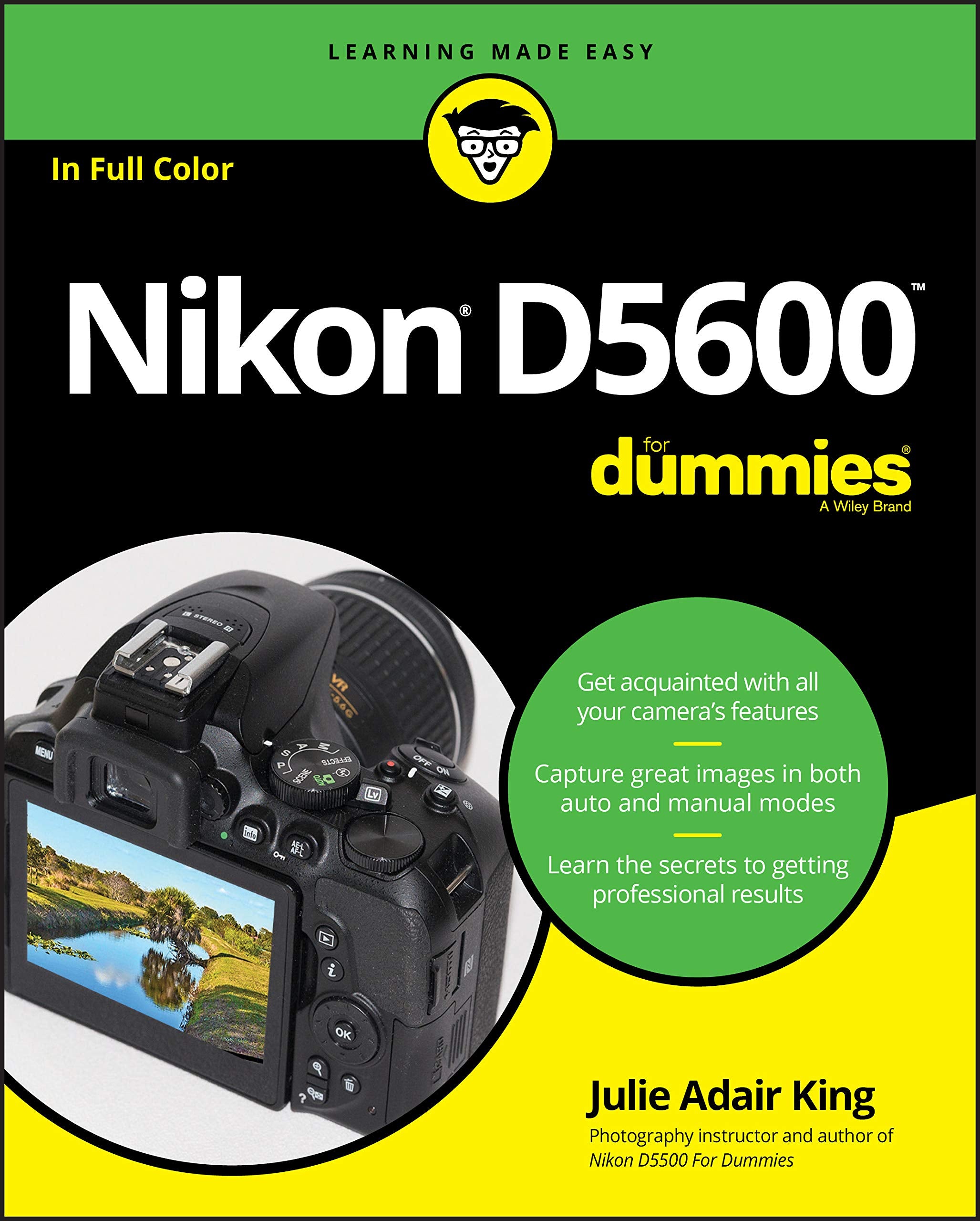Nikon D5600 For Dummies (For Dummies (Lifestyle)) Computer Science