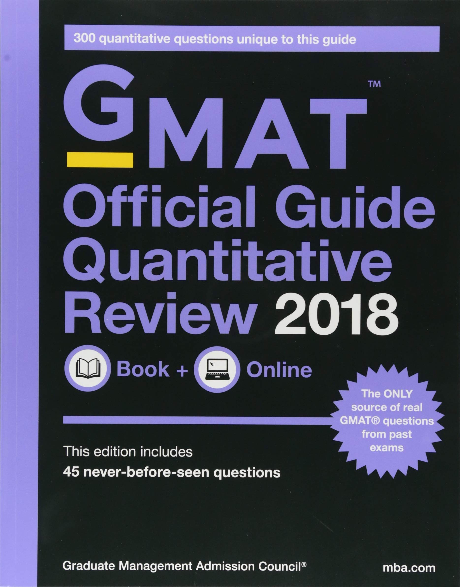 GMAT Official Guide 2018 Quantitative Review: Book + Online: Book + Online (with Online Question Bank and Exclusive Video) Business, Finance & Career