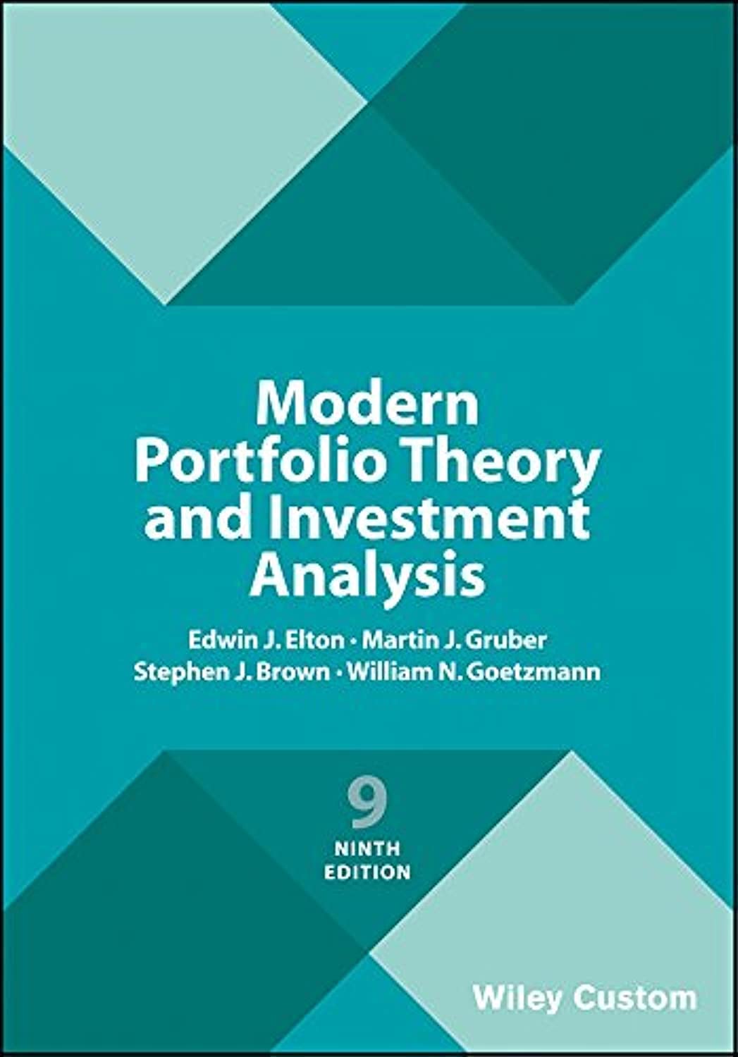 Modern Portfolio Theory and Investment Analysis Law