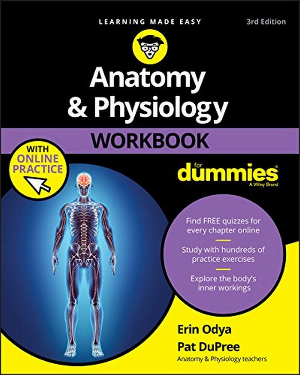 Product Image: Anatomy & Physiology Workbook For Dummies with Online Practice