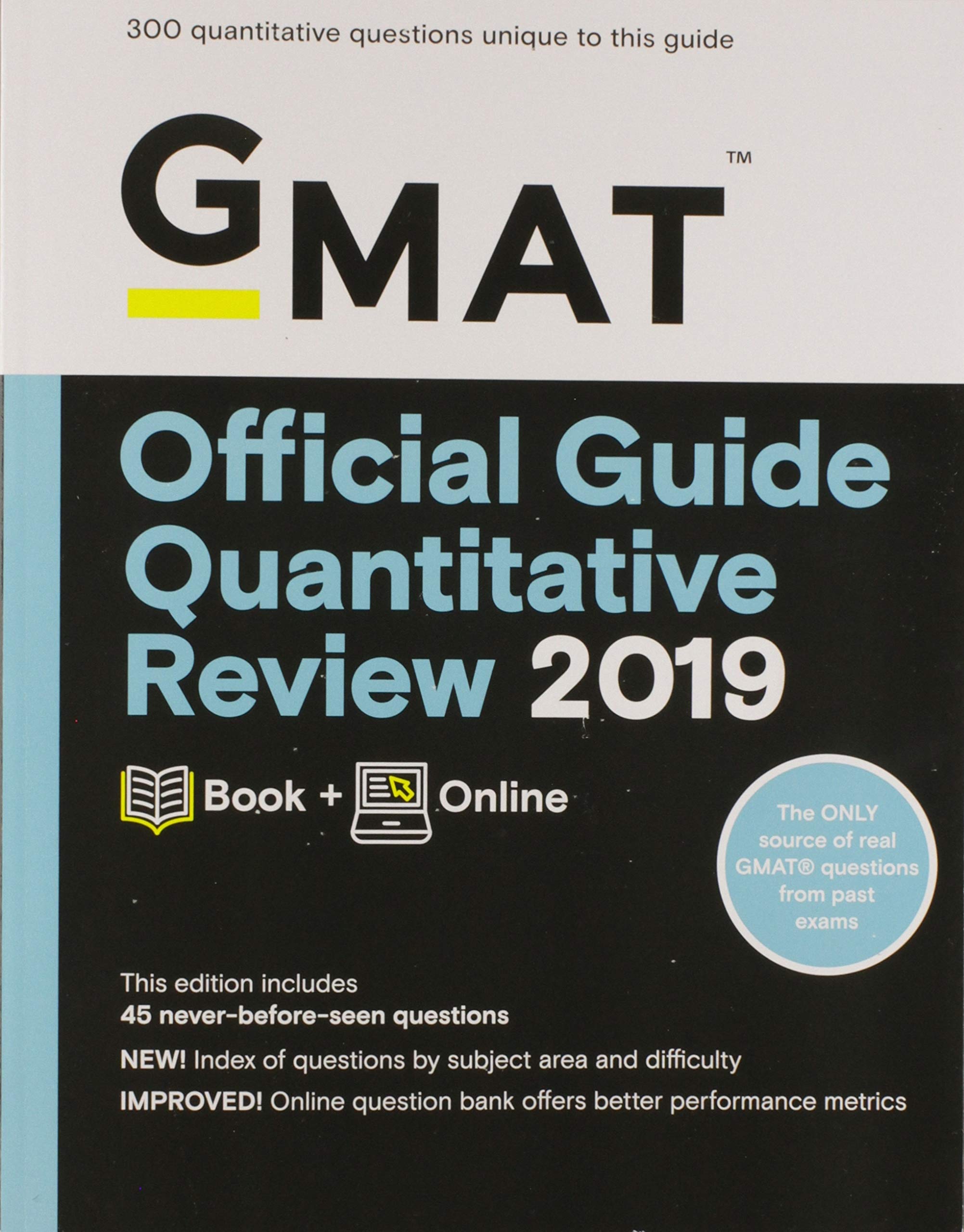 GMAT Official Guide Quantitative Review 2019, m. 1 Buch, m. 1 Online-Zugang, 2 Teile: Book + Online Business, Finance & Career