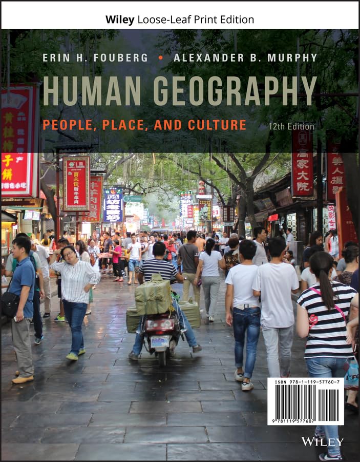 Human Geography: People, Place, and Culture Social Sciences