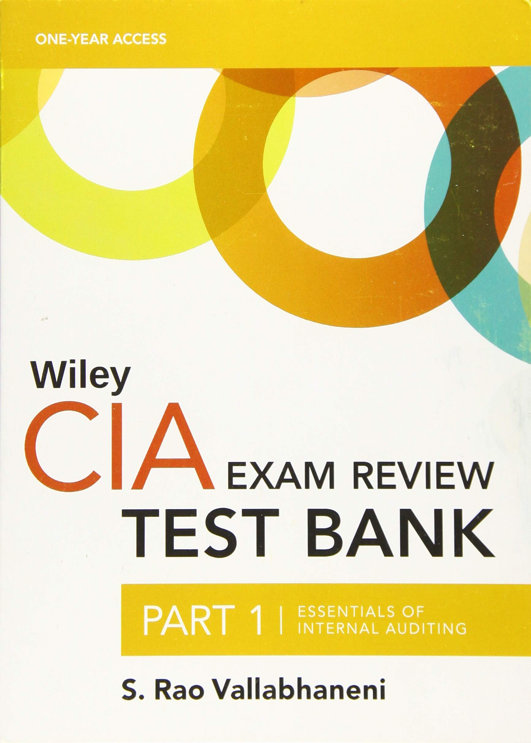Wiley CIA Test Bank 2020: Essentials of Internal Auditing 1-year Access book