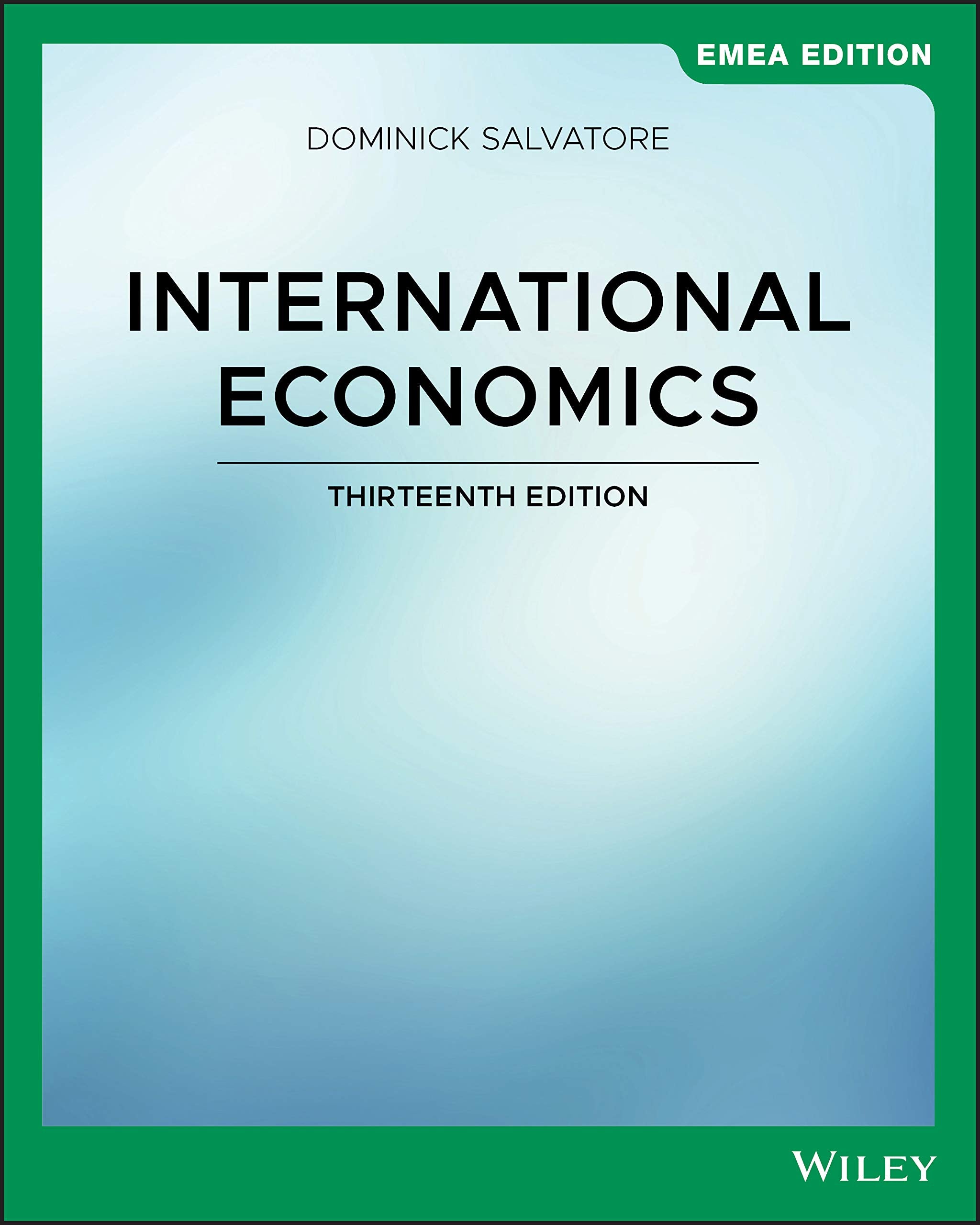 International Economics, EMEA Edition Law