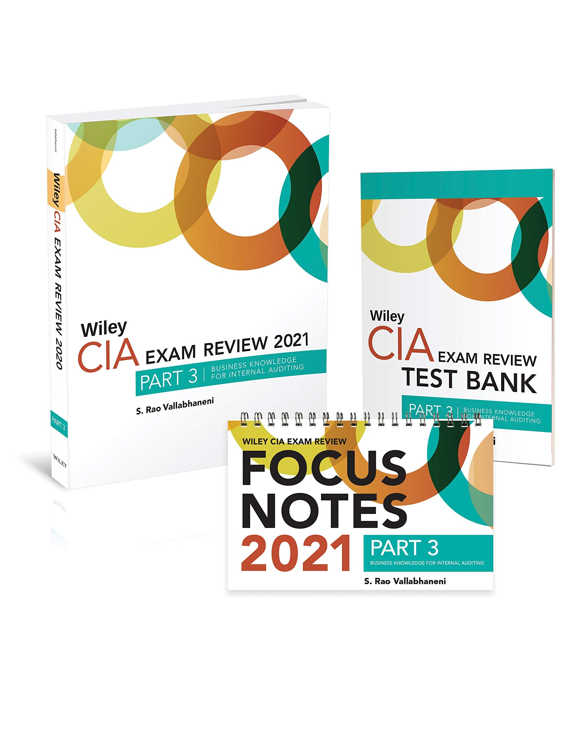 Wiley CIA Exam Review 2021 + Test Bank + Focus Notes: Part 3, Business Knowledge for Internal Auditing Set Business, Finance & Career