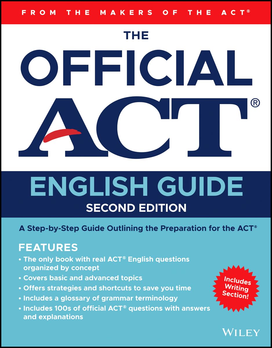 The Official ACT English Guide Learning & Reference