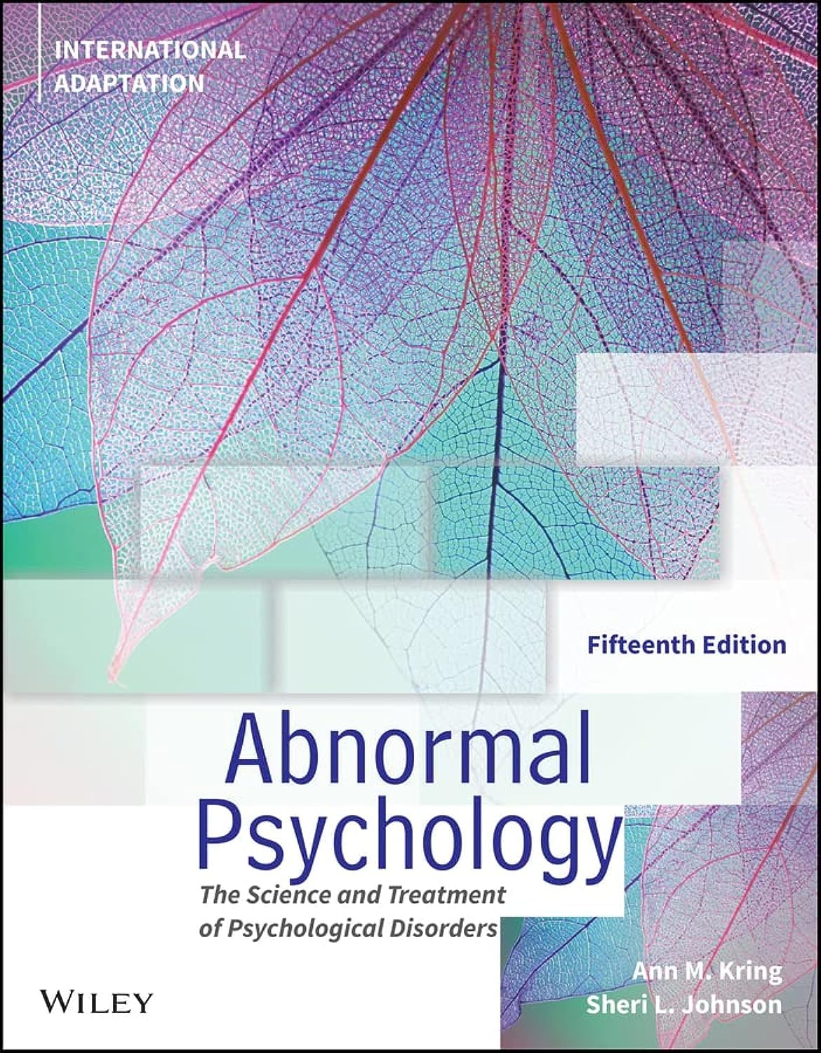 Abnormal Psychology: The Science and Treatment of Psychological Disorders, International Adaptation Medicine