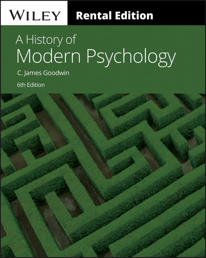 A History of Modern Psychology Psychology