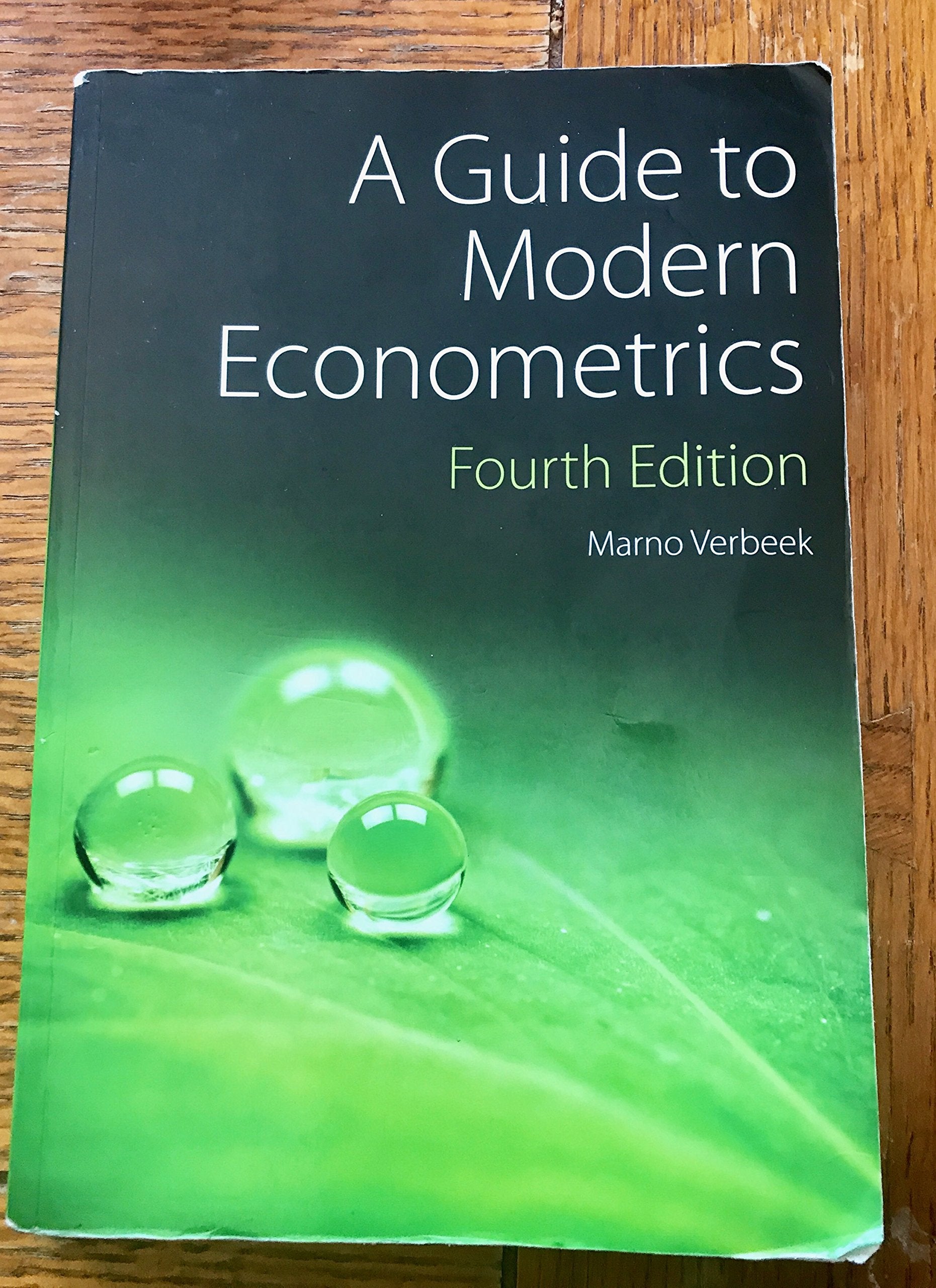 Product Image: Guide to Modern Econometrics 4E