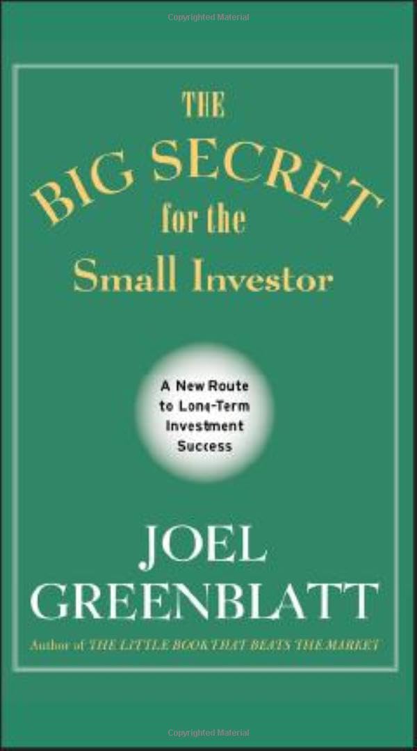 The Big Secret for the Small Investor Law