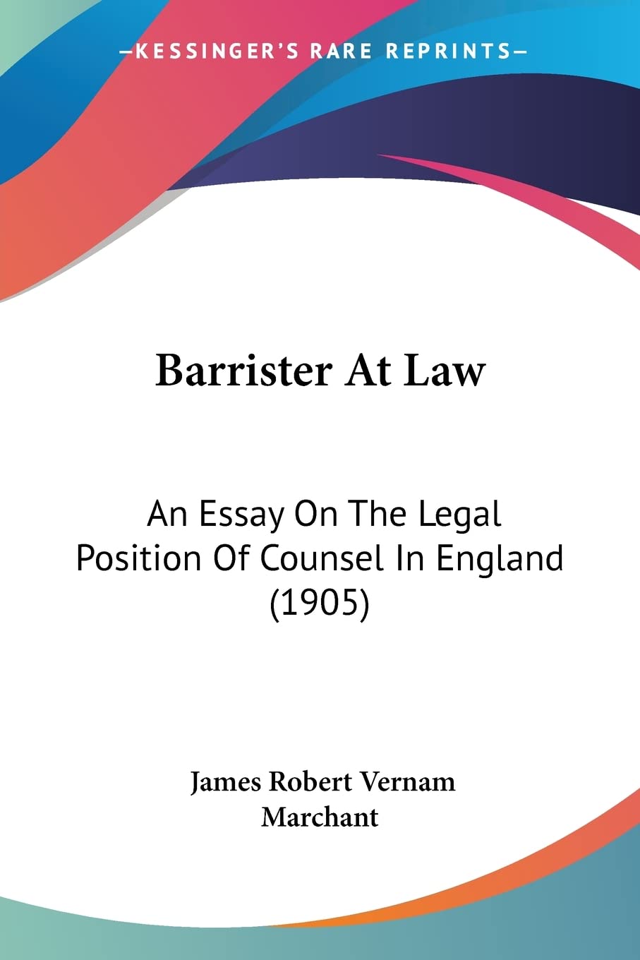 Barrister At Law Law