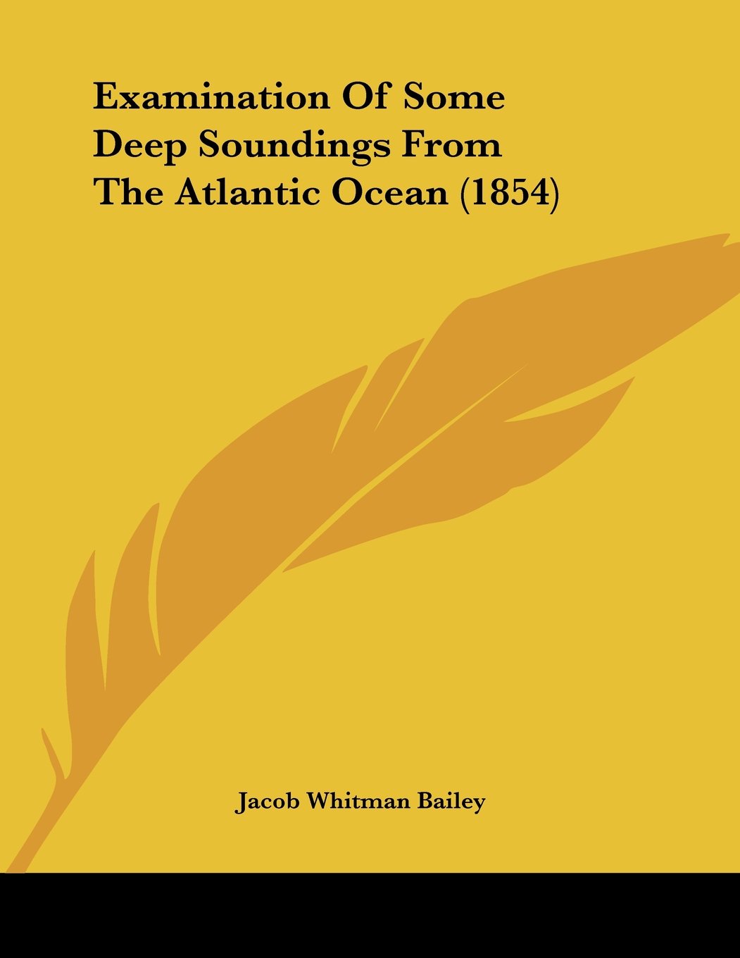 Examination Of Some Deep Soundings From The Atlantic Ocean (1854) Contemporary literature