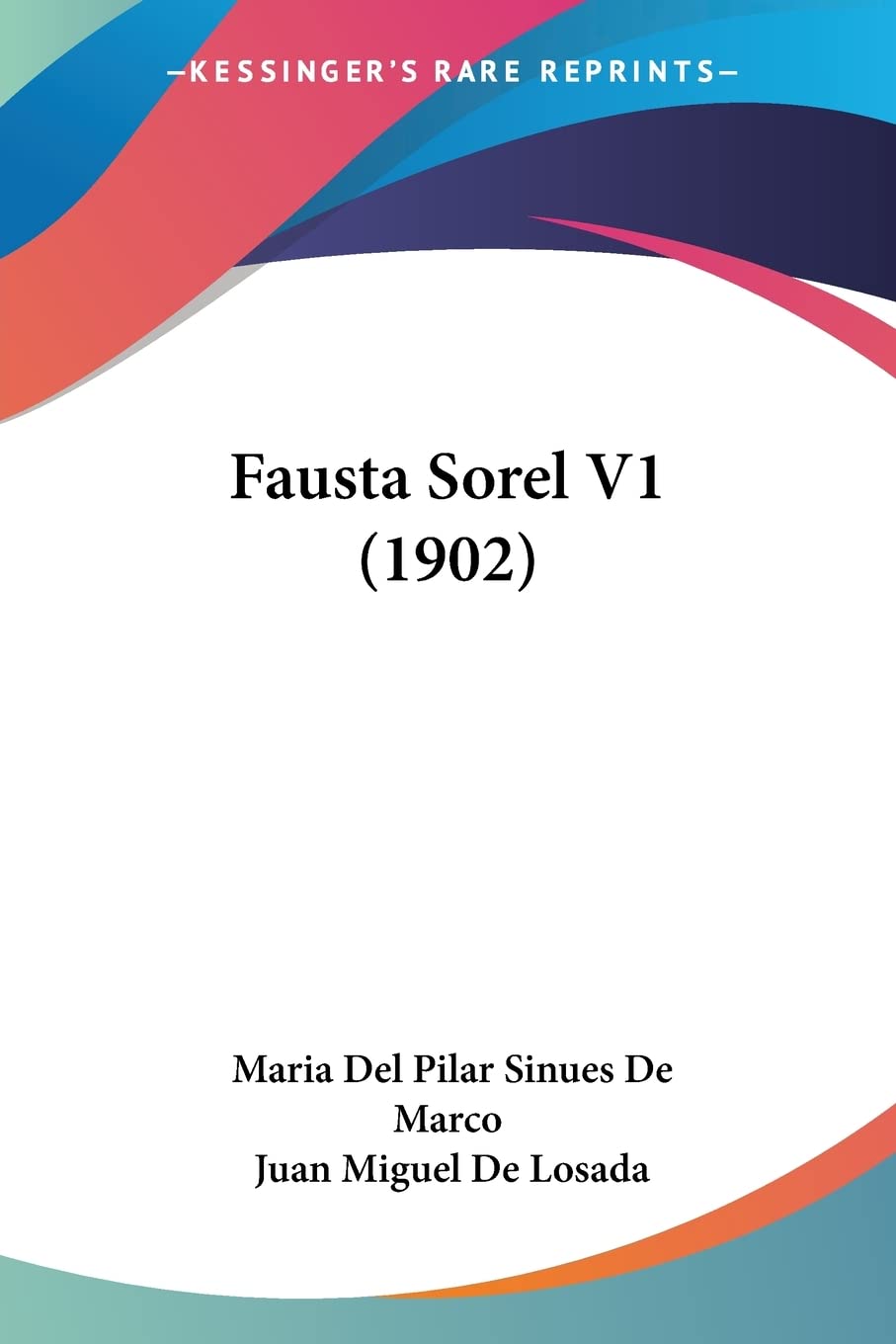 Fausta Sorel V1 (1902) Contemporary literature