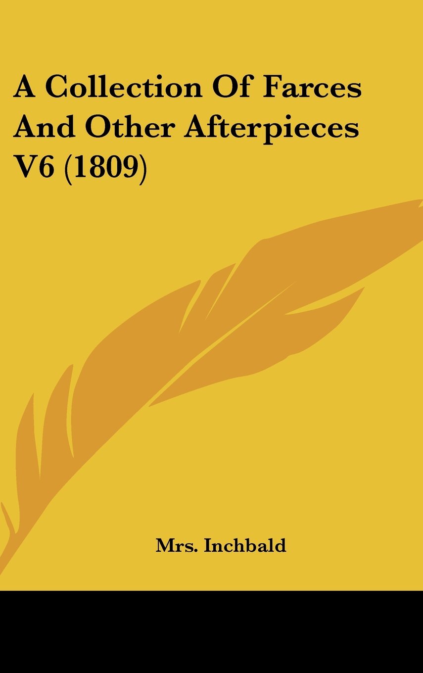A Collection of Farces and Other Afterpieces Contemporary literature