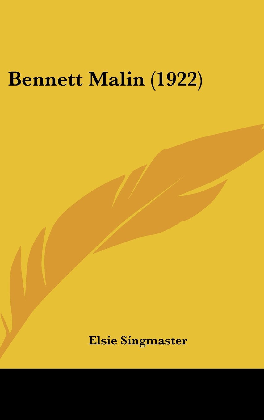Product Image: Bennett Malin (1922)