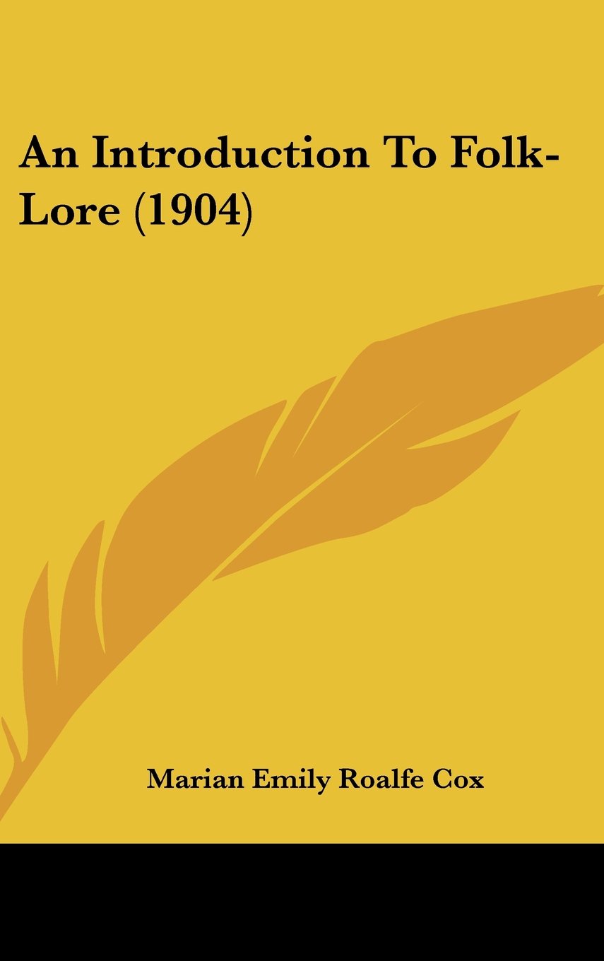 Product Image: An Introduction To Folk-Lore (1904)