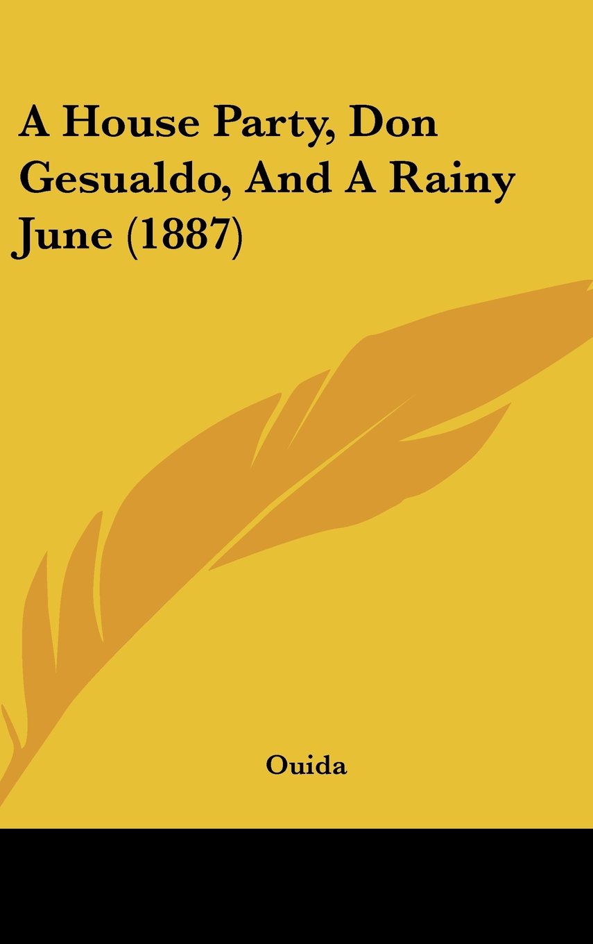 A House Party, Don Gesualdo, and a Rainy June Contemporary literature