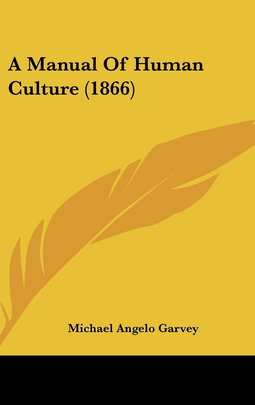 A Manual of Human Culture Contemporary literature