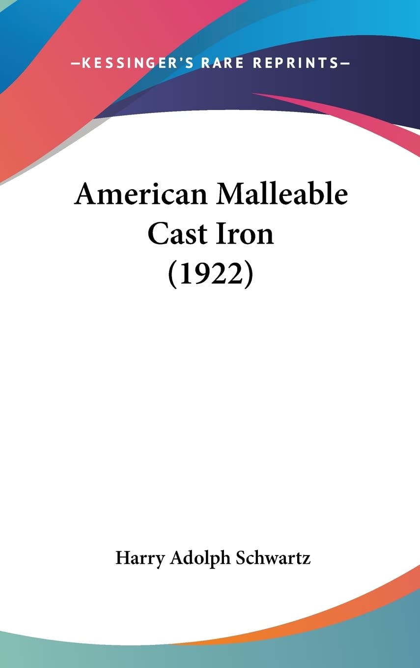 American Malleable Cast Iron (1922) International