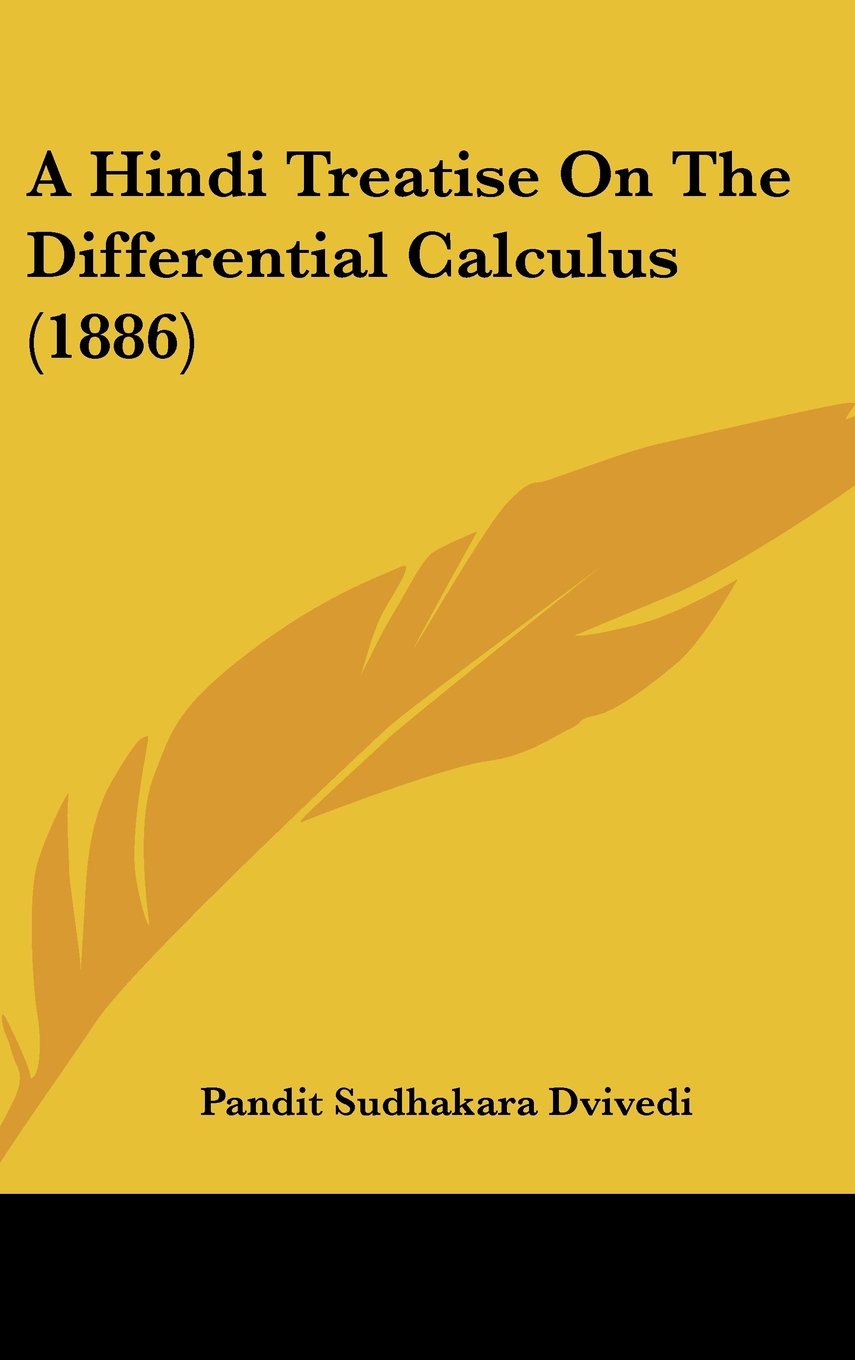 A Hindi Treatise on the Differential Calculus Contemporary literature