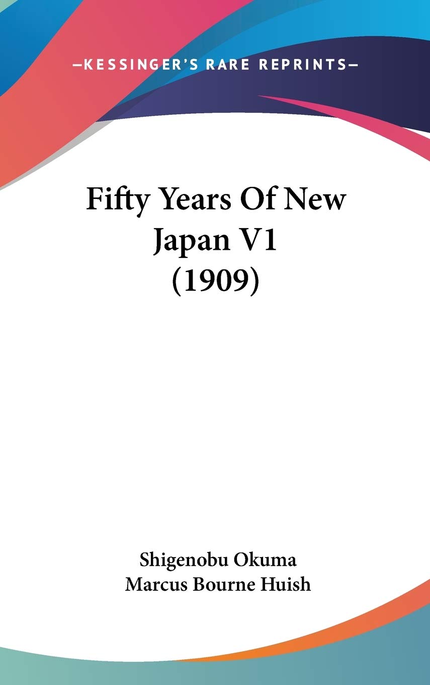 Fifty Years Of New Japan V1 (1909) Poetry