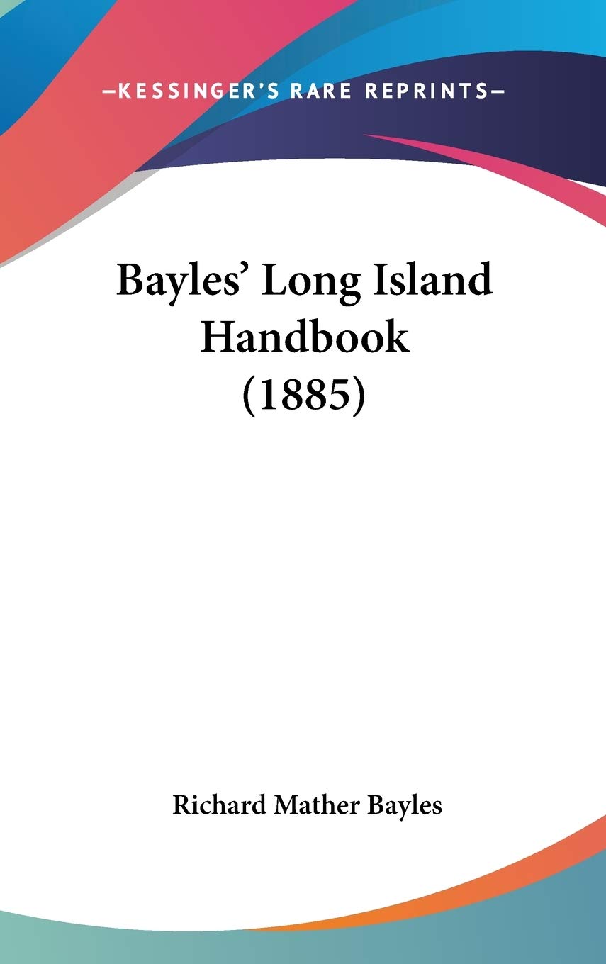 Bayles' Long Island Handbook (1885) Reference Books
