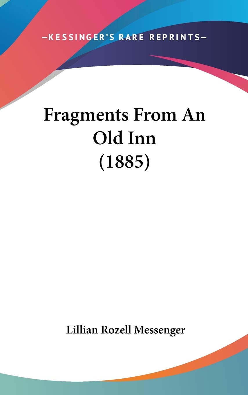 Fragments From An Old Inn (1885) Contemporary literature