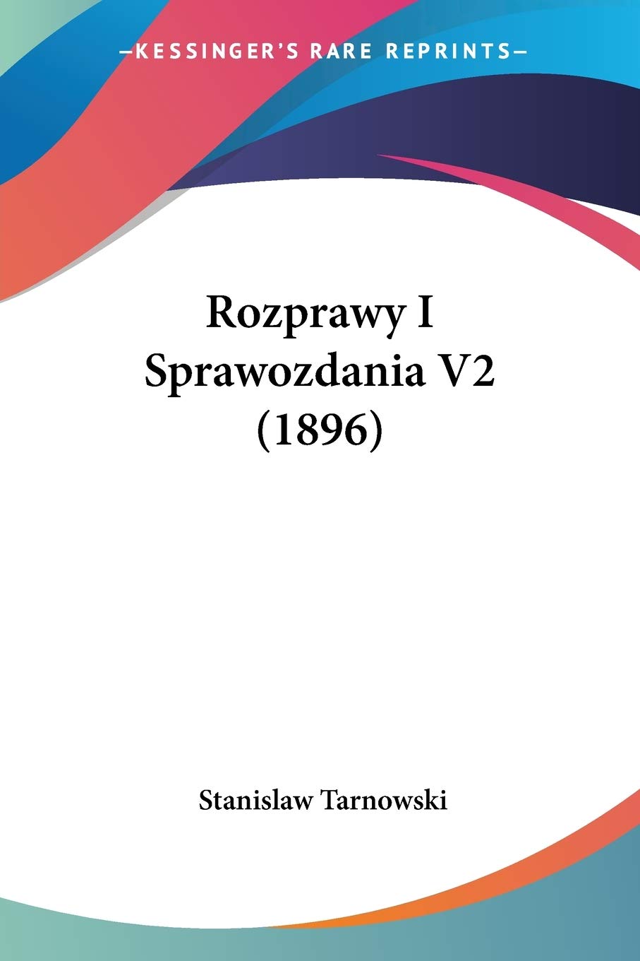 Rozprawy I Sprawozdania V2 (1896) Social Sciences