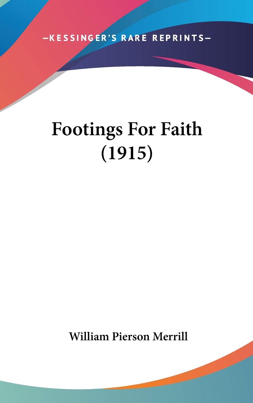 Footings For Faith (1915) Lifestyle