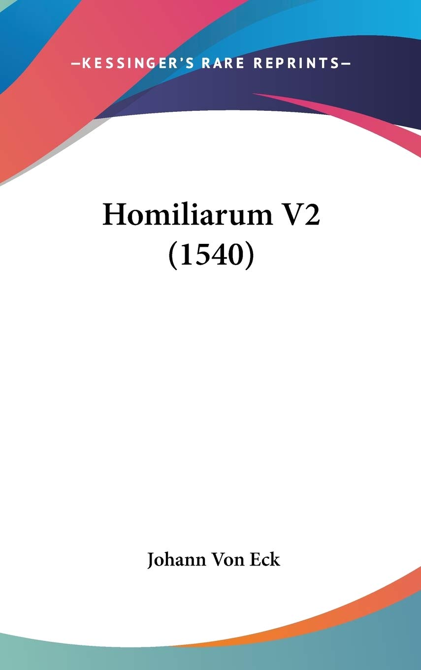 Homiliarum V2 (1540) Contemporary literature