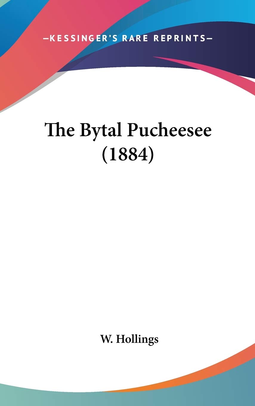The Bytal Pucheesee (1884) Contemporary literature